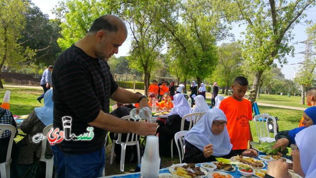   مدرسة جنة ابن رشد تختتم مشروع  جسر الاجيال  في احضان الطبيعة بحضور الاباء والامهات من بيت المسنين . 